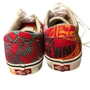 VANS Custom Sneakers with a Graffiti-Style Design Men\'s Size 9 Vans | Shoes | Vans Custom Sneakers With A Graffitistyle  main image 3
